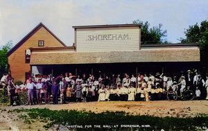 Hotel Shoreham near Detroit Lake Minnesota 1910s Print