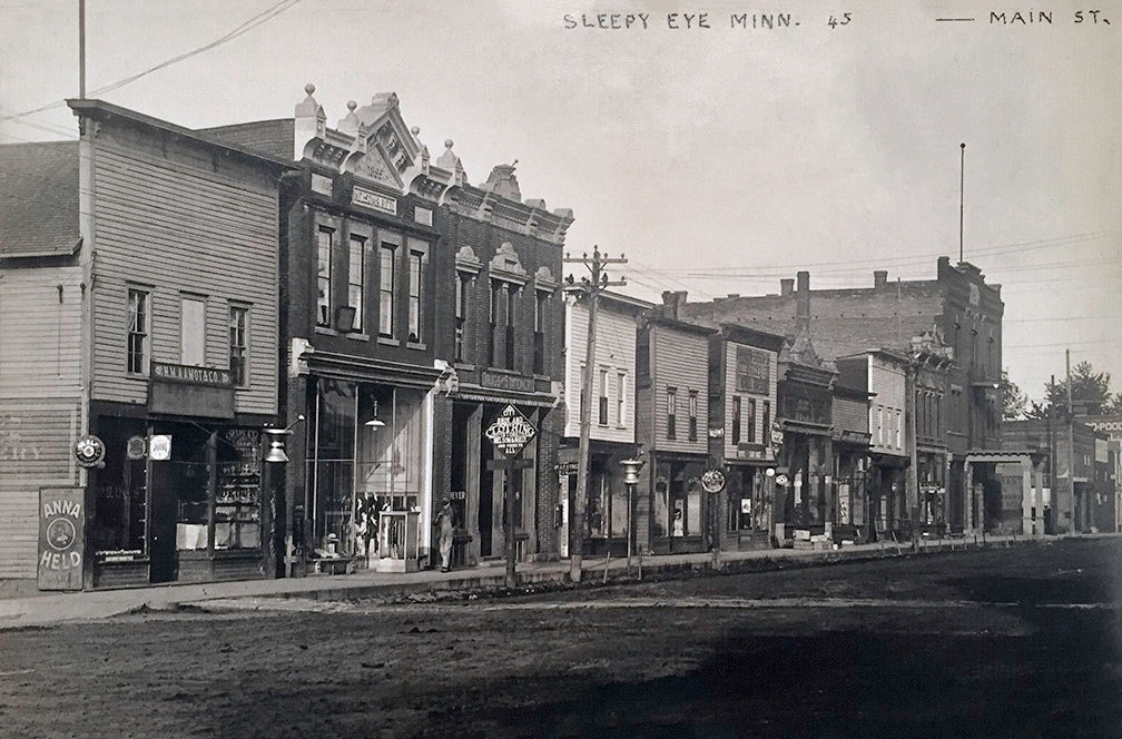 Main Street, Sleepy Eye, Minnesota, 1910s Print