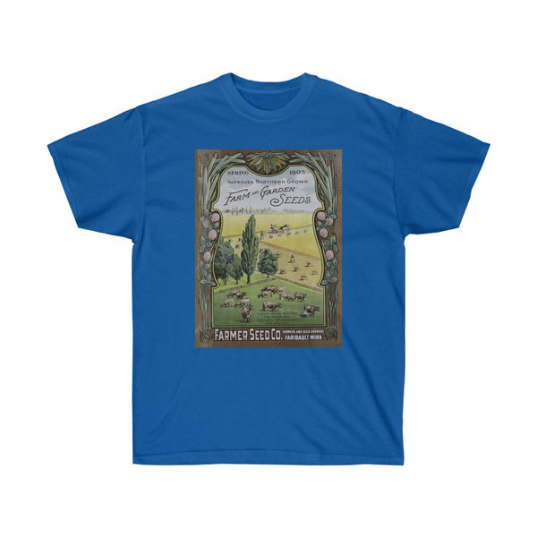Farmers Seed Company Spring 1905 Catalog Cover Unisex Ultra Cotton Tee