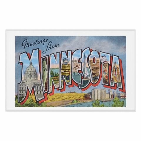 Greetings from Minnesota Dornier Rug