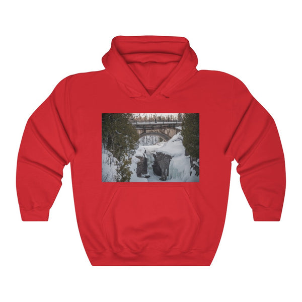 Temperance Falls Bridge Unisex Heavy Blend™ Hooded Sweatshirt