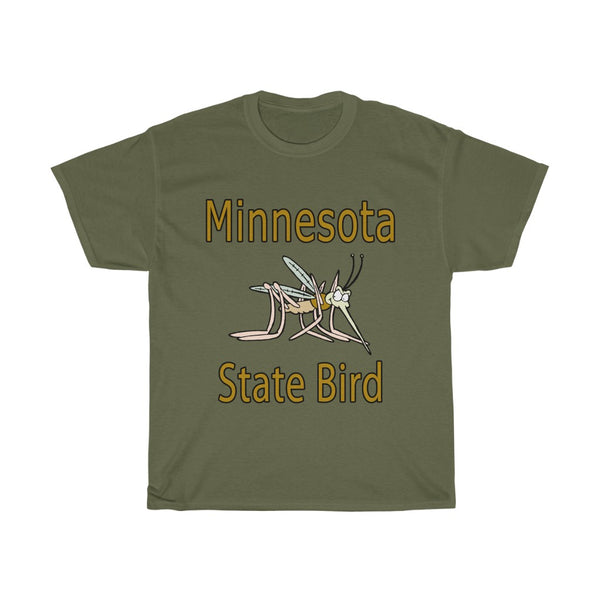 Minnesota State Bird Unisex Heavy Cotton Tee