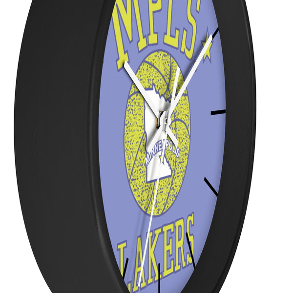 Minneapolis Lakers Wall clock