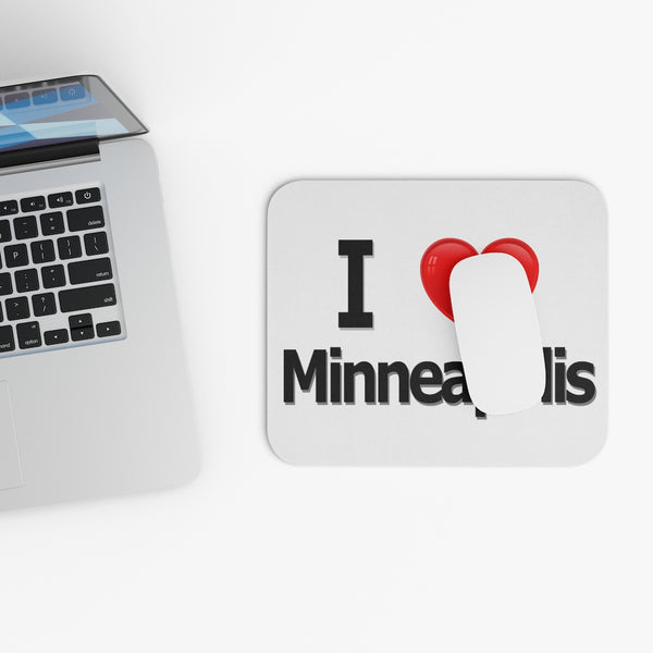 I Love Minneapolis Mouse Pad (Rectangle)