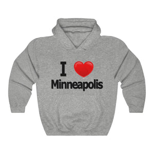 I Love Minneapolis Unisex Heavy Blend™ Hooded Sweatshirt