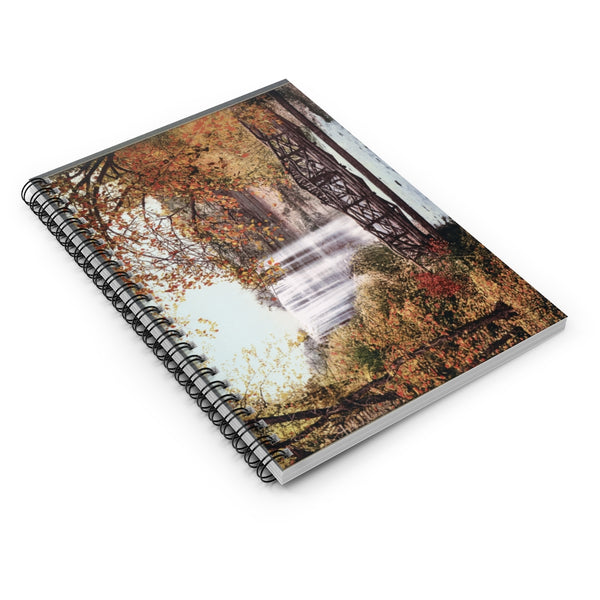 Vintage Minnehaha Falls Spiral Notebook - Ruled Line