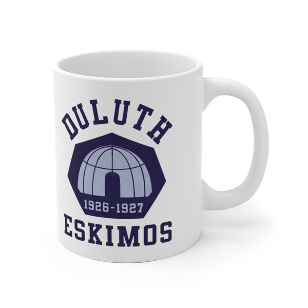 Duluth Eskimos NFL Football Team White Ceramic Mug
