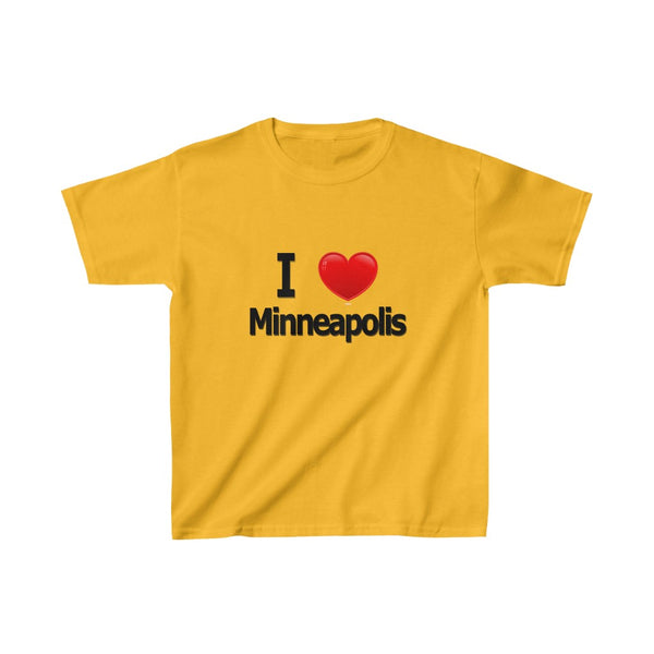 I Love Minneapolis Kids Heavy Cotton™ Tee
