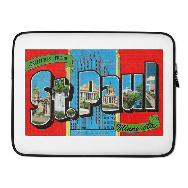 Greetings from St. Paul Laptop Sleeve