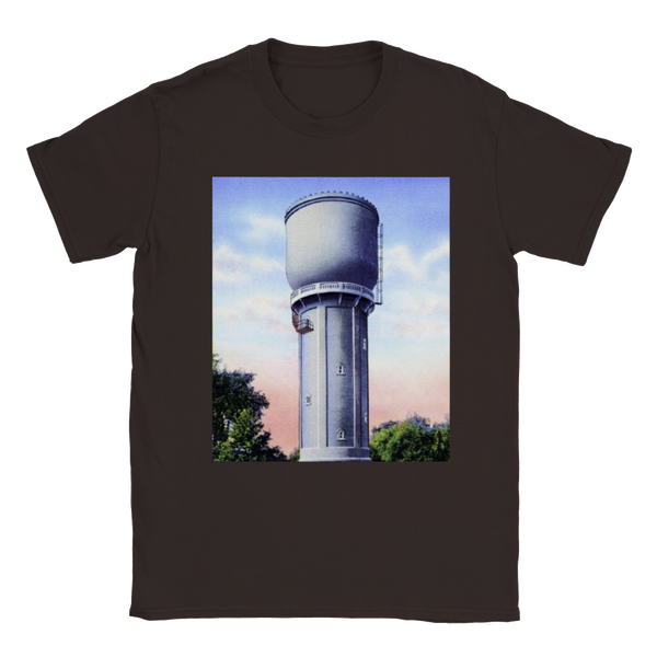 Landmark Water Tower, Brainerd, Minnesota, 1938 Classic Kids Crewneck T-shirt