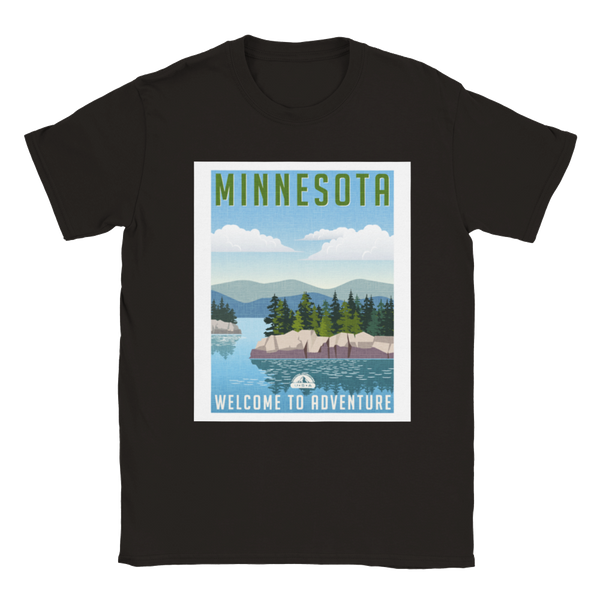 Minnesota Adventure Classic Kids Crewneck T-shirt
