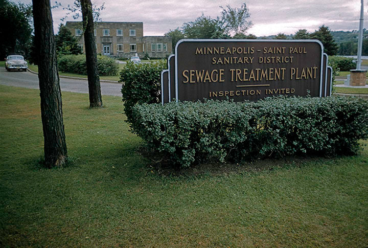 Treatment Plant in St. Paul 1950s Print